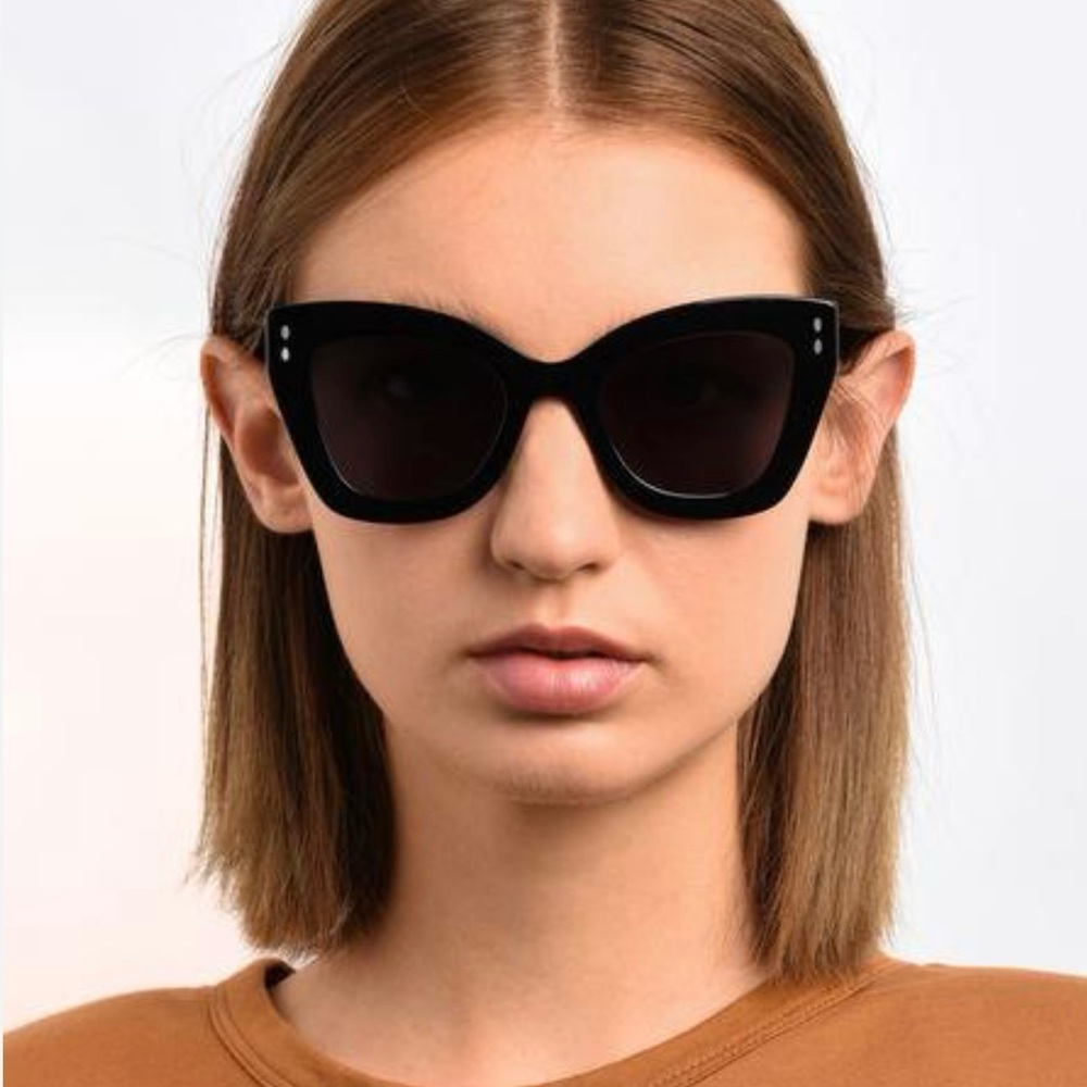 Isabel Marant Louny Cat Eyed Oversized Sunglasses